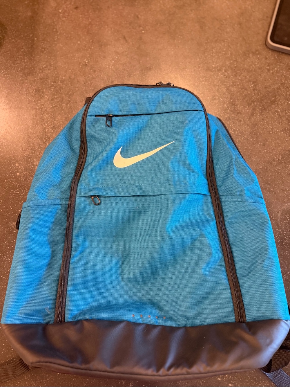 Nike Bright Blue Backpack with Black Trim